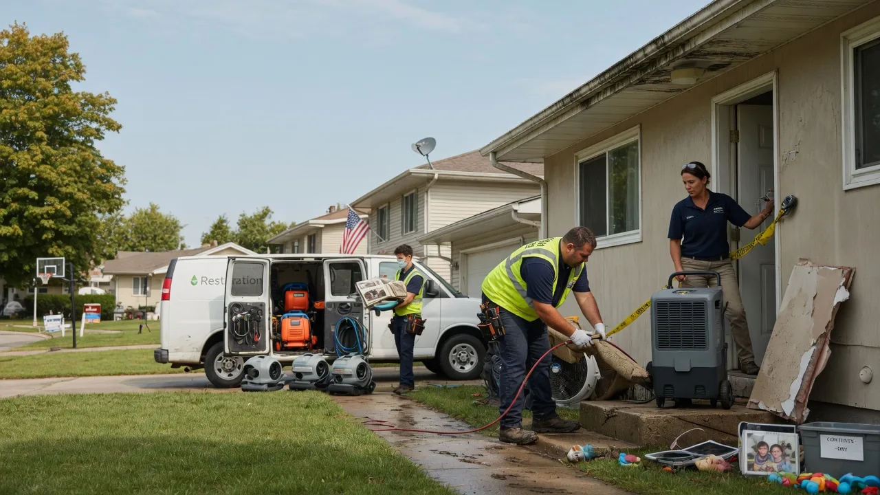 Water Damage Restoration in Flushing, MI near me